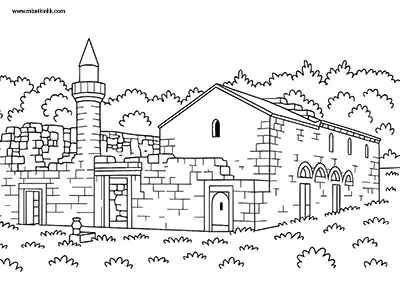 Osmaniye Ala Camii Boyama Sayfası