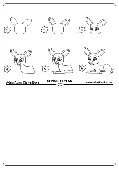 Sevimli Ceylan – Adım Adım Çiz ve Boya Etkinliği