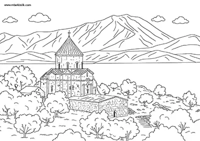 Van Gölü Boyama Sayfası