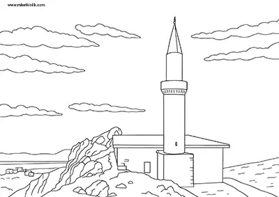Van Süleyman Han Camii Boyama Sayfası