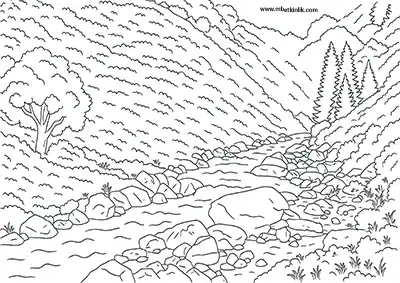 Giresun Tamdere Yaylası Boyama Sayfası