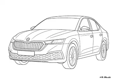Skoda Octavia – Araba Boyama Sayfası