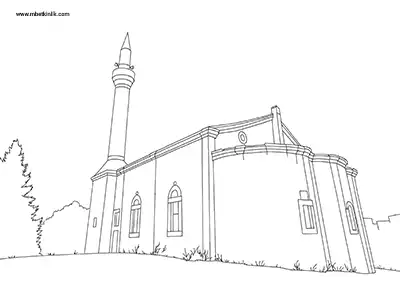 Yozgat İstanbulluoğlu Camii Boyama Sayfası