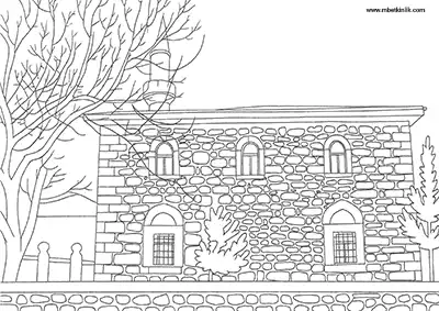 Yozgat Başçavuş Camii Boyama Sayfası