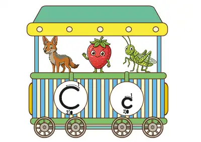 1. Sınıf İlk Okuma Alfabe Treni 19. Vagon - Ç Sesi