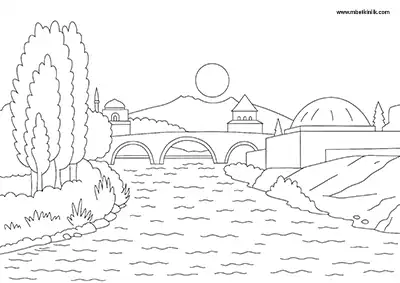 Kars Çayı Boyama Sayfası