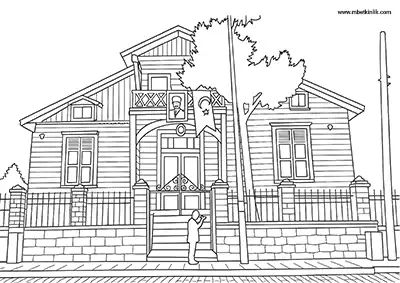 Kırklareli Ali Rıza Efendi Kültür Evi Boyama Sayfası