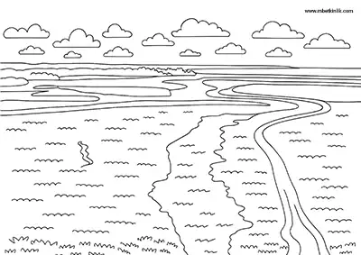 Kırklareli Mert Gölü Boyama Sayfası