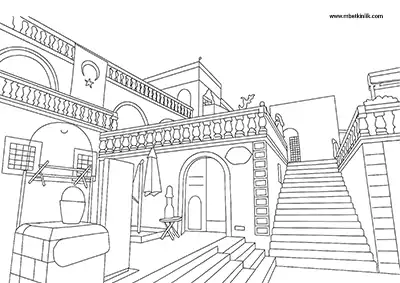 Mardin Müzesi Boyama Sayfası