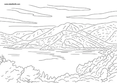 Muğla Köyceğiz Boyama Sayfası