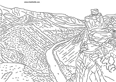 Siirt Botan Çayı Boyama Sayfası