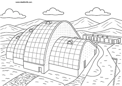 Bayburt Baksı Müzesi Boyama Sayfası