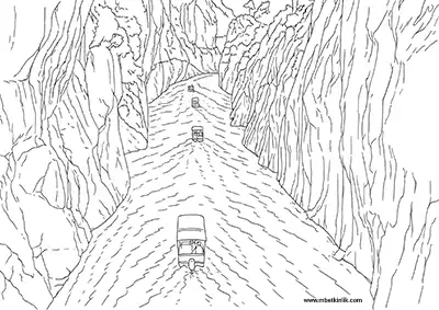 Karaman Ermenek Vadisi Boyama Sayfası