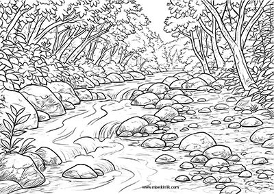 Karaman Zeyve Pazarı Boyama Sayfası