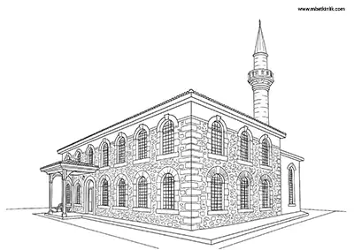 Tekirdağ Orta Camii Boyama Sayfası