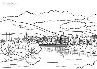 Ardahan Kura Nehri Boyama Sayfası