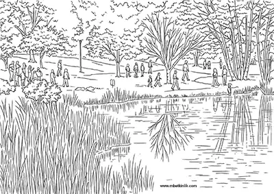 Iğdır Bulakbaşı Karasu Mesire Alanları Boyama Sayfası