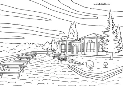 Karabük Hıdırlık Tepesi Boyama Sayfası