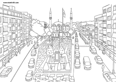 Balıkesir Susurluk İlçe Merkezi Boyama Sayfası