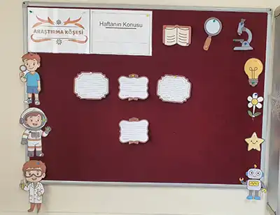 Araştırma Köşesi Materyalleri – Bilim Temalı Pano Seti