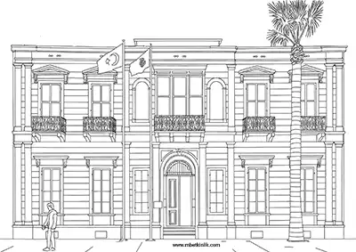 İzmir Atatürk Evi Müzesi Boyama Sayfası
