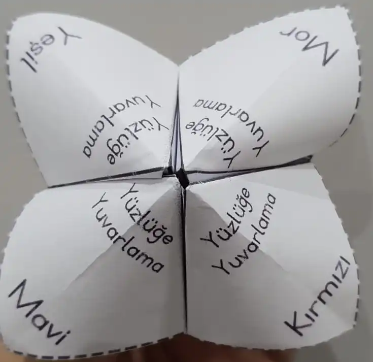 3. Sınıf Matematik Kağıttan Tuzluk İle Yüzlüğe Yuvarlama Oyunu
