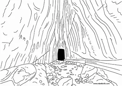 Hatay Vespasianus ve Titus Tüneli Boyama Sayfası