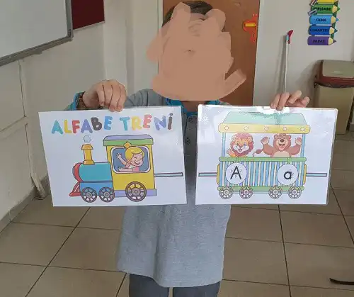 1. Sınıf İlk Okuma Alfabe Treni 1. Vagon - A Sesi