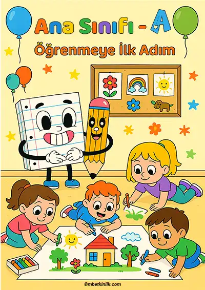 Ana Sınıfı - A Kapı Posteri – Öğrenmeye İlk Adım (Model 19)