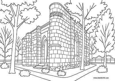 Amasya Gök Medrese Camii Boyama Sayfası