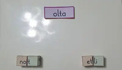 1. Sınıf Hece Küpleri ile Sözcük Oluşturma Oyunu (O Sesine Kadar)