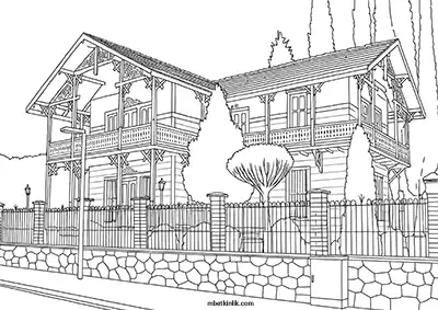 Kocaeli Osman Hamdi Bey Evi ve Müzesi Boyama Sayfası