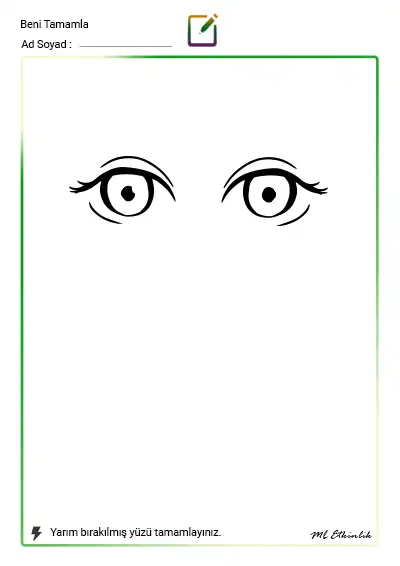 Hayal Et ve Tamamla – Meraklı Gözler