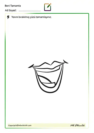 Hayal Et ve Tamamla – Kahkaha Gülüşü