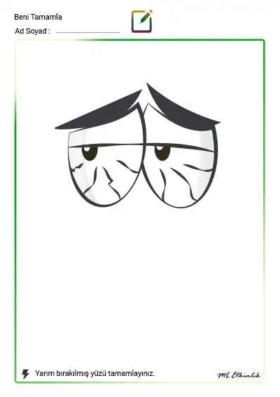 Hayal Et ve Tamamla – Uykulu Gözler