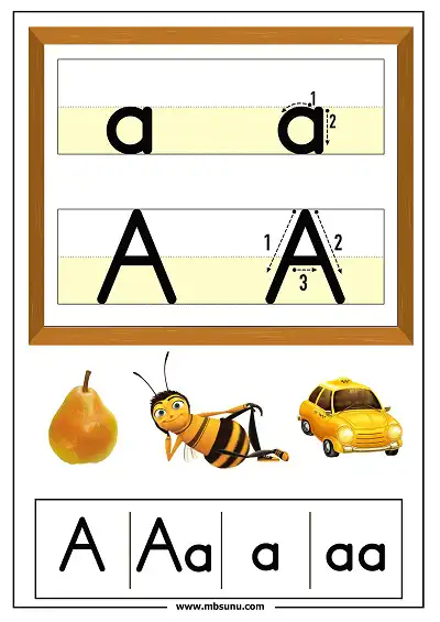 1. Sınıf 1. Grup Harf Afişleri (A–N–E –T–İ–L)