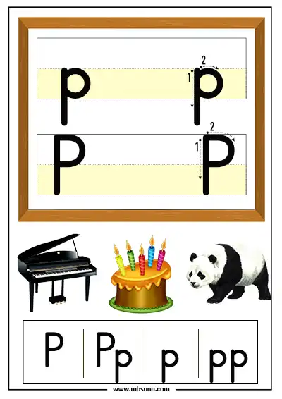 1. Sınıf 5. Grup Harf Afişleri (P–H–V–Ğ–F–J)