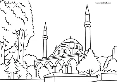 Manisa Muradiye Camii Boyama Sayfası