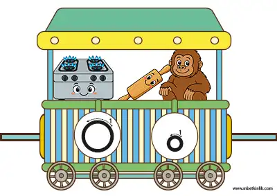 1. Sınıf İlk Okuma Alfabe Treni 7. Vagon - O Sesi