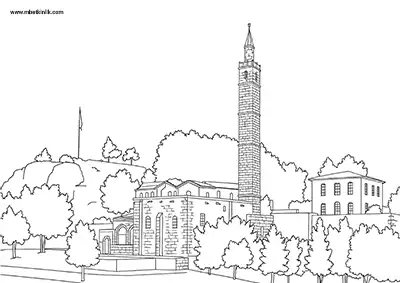 Diyarbakır Hazreti Süleyman Camii Boyama Sayfası