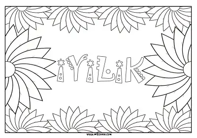 Değerler Eğitimi – İyilik Değeri Desenli Boyama Sayfası