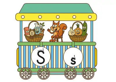 1. Sınıf İlk Okuma Alfabe Treni 14. Vagon - S Sesi